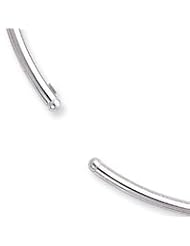 Sterling Silver Neck Collar Necklace QG593"