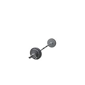 Olympic 300 lb Weight Set Grey Wide Lip easy carry