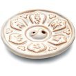 Incense Burner, Om Lotus; Ceramic