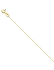 14k Gold Carded Curb Chain 16 Inches