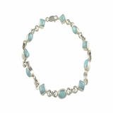 Mixed Larimar Bracelet