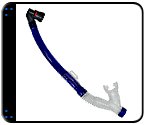 H2Odyssey(H2O) Flexor 5 Dry Snorkel