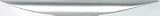 Hafele Modern Zinc Pull (105.63.600) 128mm, Nickel Matt