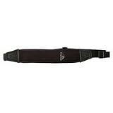 Butler Creek Highlander Sling Black Reinforced Panes Finished Edges Non Slip Grippers