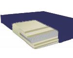 Cottonwood  Deluxe& 28 x 21 28 Ottoman Size Navy Cotton&Foam 6 to 8 Futon Mattress