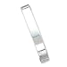Sterling Silver 10mm Hinged Bangle Bracelet