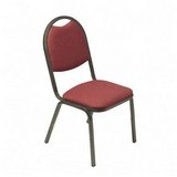 Lorell 8917 Round Back Stack Chair