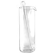 2 Piece Clear Martini Set with Pitcher 47 Oz & Stirrer