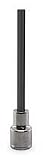 Westward 1EZP7 Hex Bit Socket, SAE, 1/2 In Dr, 1/2 In
