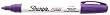 Sharpie Paint Marker Pen Oil Base Medium Point, Purple Box of 12
