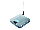 Linksys Wireless-G ADSL Gateway with 2 Phone Ports WAG54GP2 - Wireless router + 4-port switch - VoIP phone adapter - DSL - EN, Fast EN, 802.11b, 802.11g