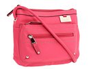 Tignanello Double Zip Item Crossbody Cross Body Handbags - Pink