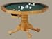 3 In 1 Dining Table Bumper Pool And Poker-Oak 3 In 1 Dining Table Bumper Pool And Poker-Oak