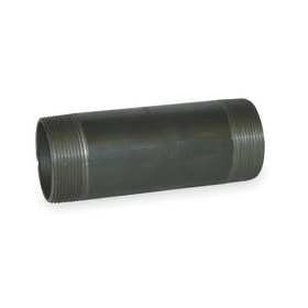 Industrial Grade 1RJR7 Nipple, Steel, 150 Steam PSI, 2 x 11 In