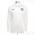 England Home Shirt 2009/11 - Long Sleeved