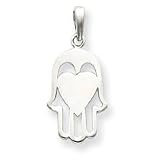 Sterling Silver Chamseh/Hamsa Pendant