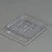 Carlisle 1031007 Clear One-Sixth Size Handled Lid (Case of 6)
