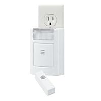 Broan-NuTone LA204WH Visual Wireless Plug-In Door Chime â 1, 2 or 8 notes. Includes Receiver, Pushbu