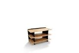 24 x 38 Media Stand - Wheat & Ebon