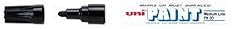Uni PX-20 Black Medium Point Oil Base Paint Marker (1-Each)