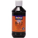 NOW Foods B-12,Liquid B-Complex, 8 ounce