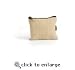 Natural Hemp Zippered Pouch By Ecolution -Small