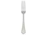 Reed & Barton Ashland Matte 65-Piece Stainless-Steel Flatware Set with Storage Caddy, Service for 12