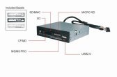 All-in-One USB2.0 Internal Card Reader