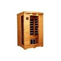 Lifesmart Deluxe 2 Person Infrared Sauna with 6 Carbon Heaters Featuring Full Radio,CD player and MP 3 Hook-up W-Speakers