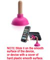 Plunger Suction Stand (Hot Pink) for Apple ipod cell phone
