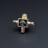 8 Pack of 831C5002 2WAY SPLITTER GOLD
