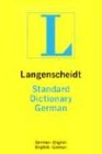 Langenscheidt's Standard German Dictionary (0887290442) by Langenscheidt Staff