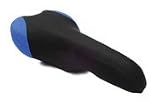 SEAT COVER SUNLITE LYCRA RACING BLK/BLU