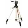 Slik Heavy-Duty Tripod with 3-Way Fluid-Effect Head and Built-In Bubble Level