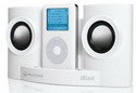Radian Technologies RS0526 White IBLAST 6W DOCKING SPEAKERS CHARGER FOR IPOD works W/any Audio Source