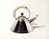 Alessi bird whistle hob kettle white