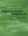 English for Contract and Company Law (2nd Edition)