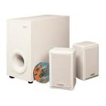 Cambridge SoundWorks New Ensemble II Satellite/Subwoofer Speaker System, White