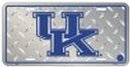 Kentucky Wildcats License Plate (Diamond Plate)