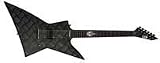 ESP LTD STATIC X Static 600 Electric Guitar (Black, Diamond Body Plate)