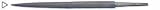 GROBET SWISS FILES THREE SQUARE 8 INCH CUT 1