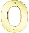 5" #0 PB House Number