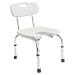 Personal Health Care : Bath Seat with Back and Seat Cut Out