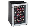 28 Bottle Thermo Electric Wine Cooler - Black Cabinet With Chrome Door by Avanti