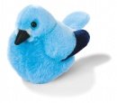 Mountain Bluebird - Audubon Plush Bird (Authentic Bird Sound)