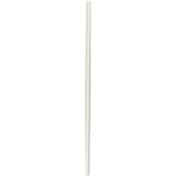 Aardvark 61500206 Unwrapped Paper Jumbo Drinking Straw, 7/32" Diameter x 7-3/4" Length, White (8 Boxes of 600)