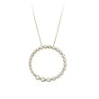 10kt. Gold, 1/4 ct. tw. Diamond Circle Journey Pendant