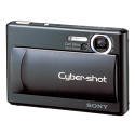 Sony Cybershot DSC-T1 5MP Digital Camera with 3x Optical Zoom (Black)