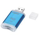 Logitec USB 2.0対応miniSD&メモリースティックDuoリーダー/ライター LMC-CA21U2(BL)