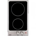 AEG-Electrolux HK 312000 M-B Kochfeld / Ceran / Schnellaufgl&uuml;hend / Griffsichere Bedienknebel / Edelstahlrahmen / 29 cm